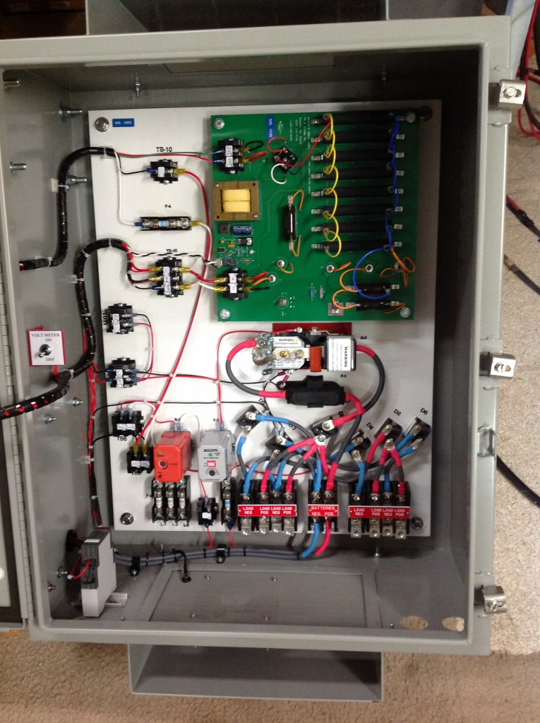 Inside of Battery Back-Up System